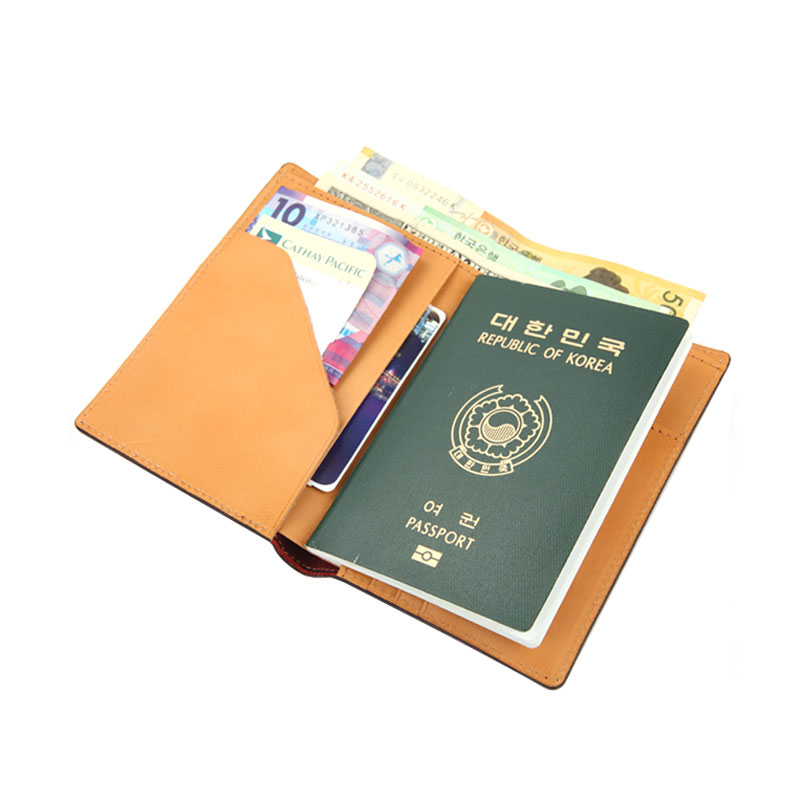 레드맨 레더 시리즈 '여권 케이스'