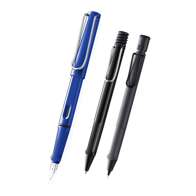 LAMY Safari Gift Set [F Pen + Sharp Pen + Ballpoint Pen 만년필 + 샤프 + 볼펜 세트]