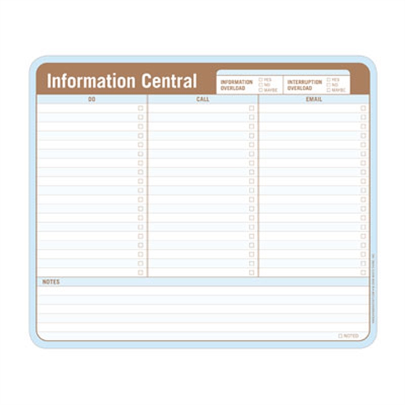 Mousepad-Information Central [Paper Mousepad]