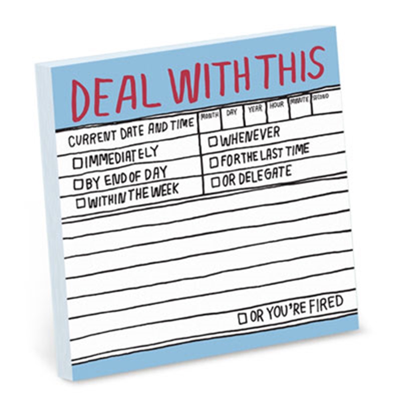 Sticky Note - Deal With This