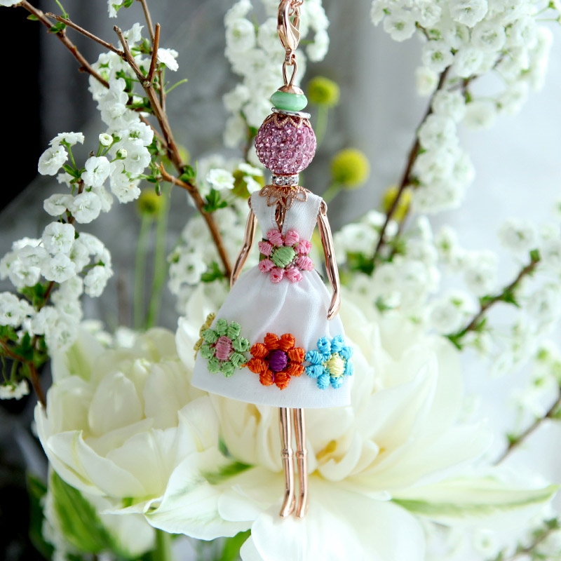[Gisel] "지젤의 봄꽃축제" 이탈리아 인형목걸이