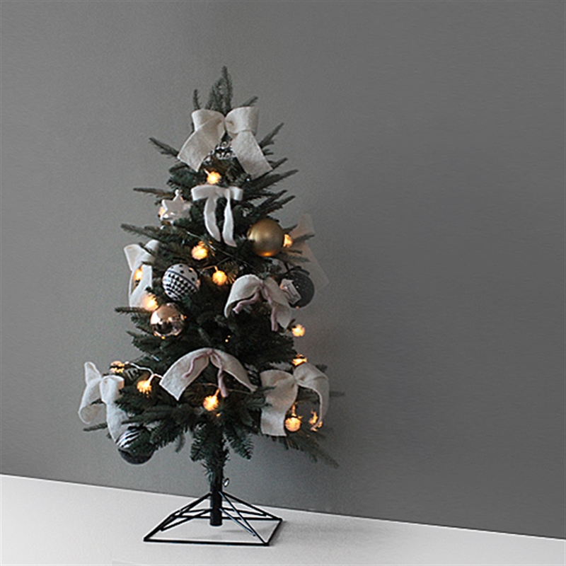  화이트 크리스마스 그린 디자인트리SET(90cm)      