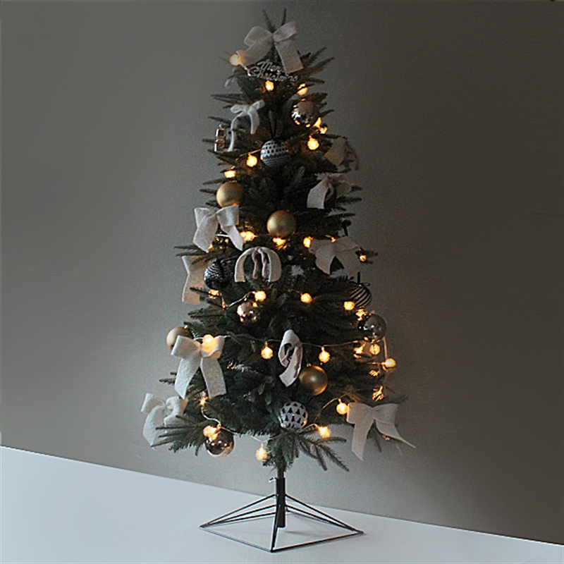 화이트 크리스마스 그린 디자인트리SET(150cm)   