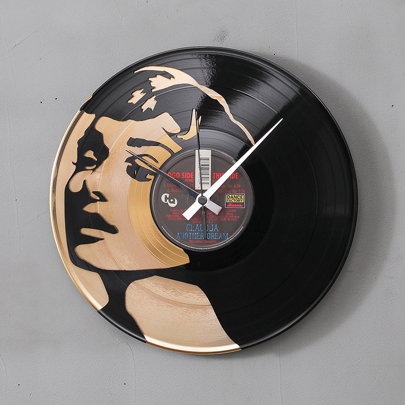 DISC 'O' CLOCK 레코드판 인테리어 시계