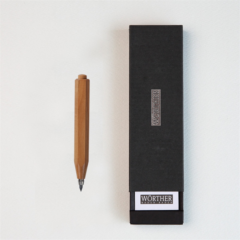 우더 쇼티 클러치 펜슬 우드 플럼 헥사 3.15mm