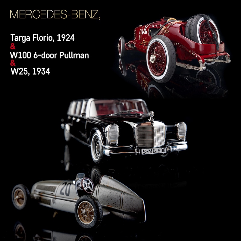 CMC 1:18 Mercedes-Benz, series