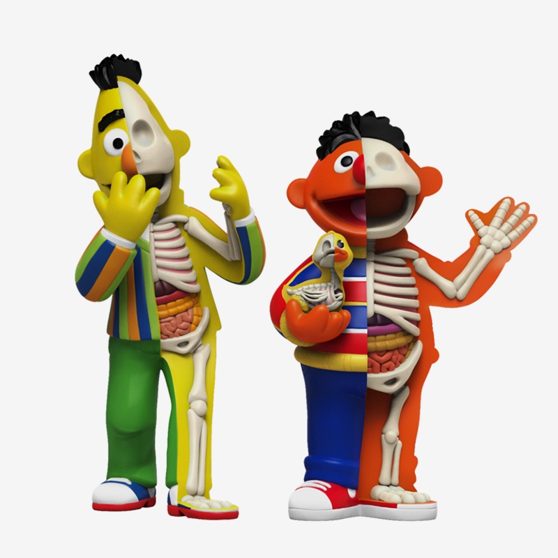 XXRAY PLUS: Sesame Street Bert & Ernie