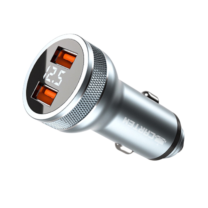 풀메탈 LED 퀄컴 3.0 차량용 시거잭 고속충전기 