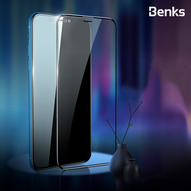 벤크스 아이폰12 시리즈 풀커버 0.4mm 코닝 액세서리 글라스 강화유리 액정 보호 필름