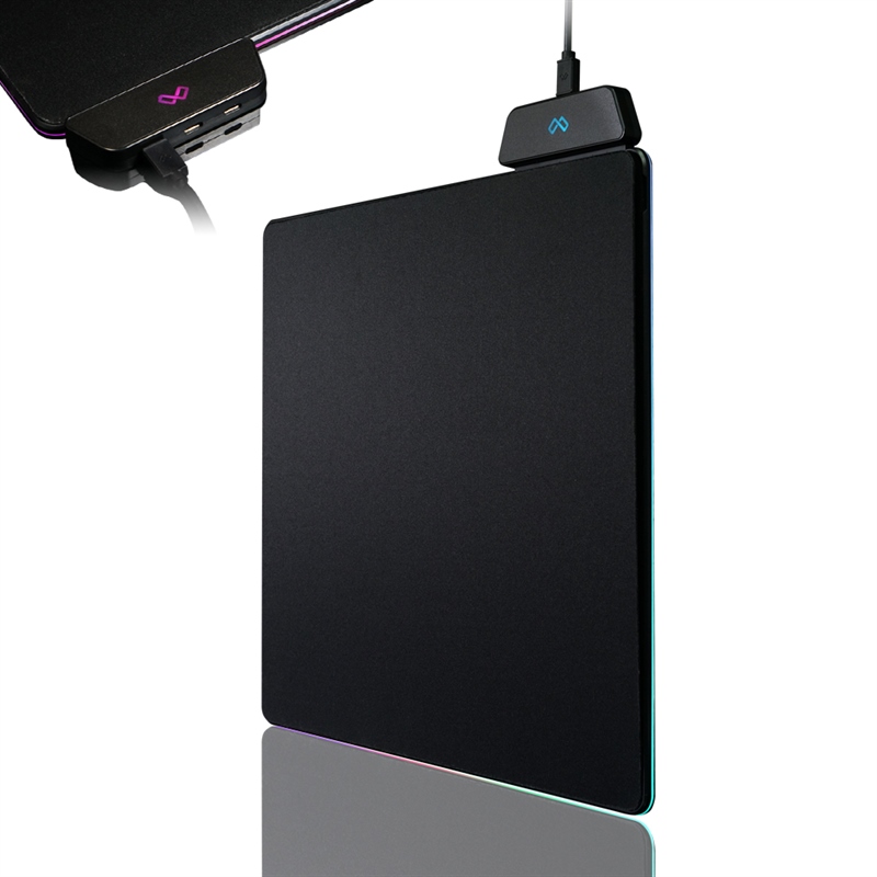 맥스틸 RATIO MAXPOT 마우스 무선충전 RGB 마우스패드