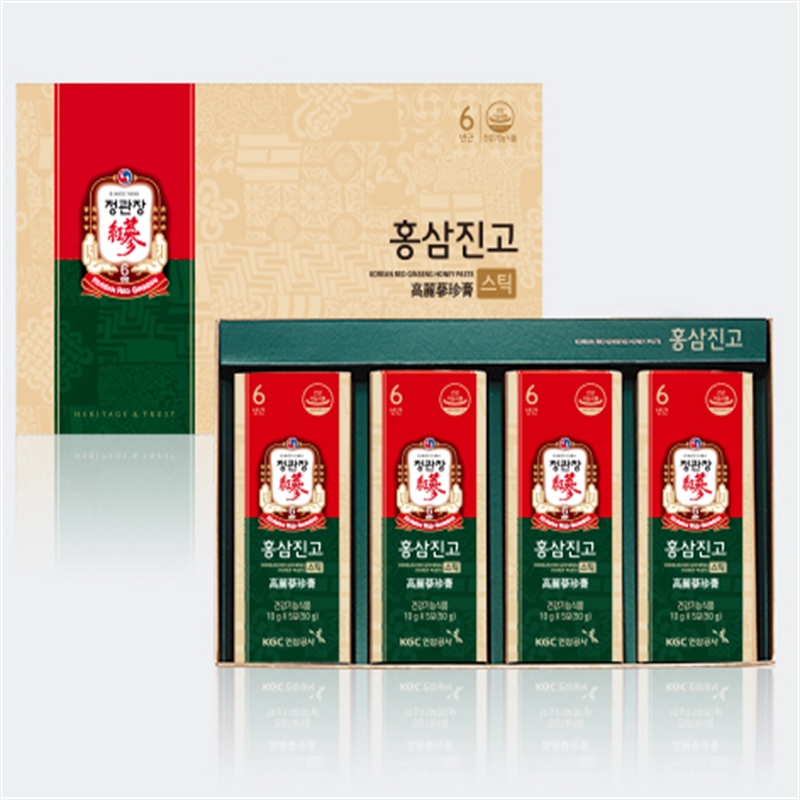 한국인삼공사 정관장 홍삼진고 10ml x 20포 + 쇼핑백