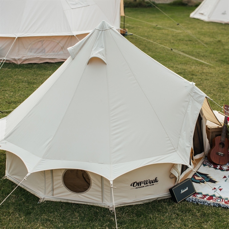 오프위크 감성캠핑 미니 튤립 텐트