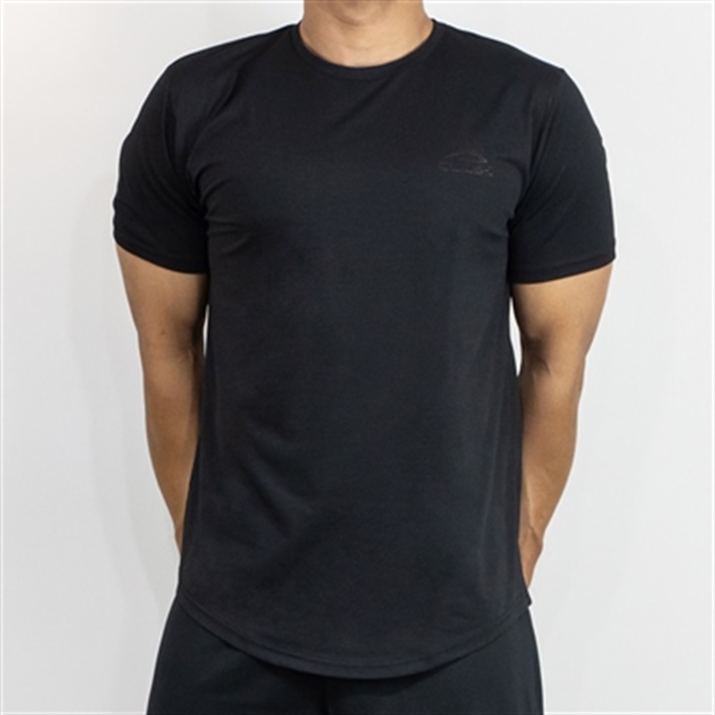 남자 짐웨어 머슬핏 기능성 트레이닝 반팔 티셔츠