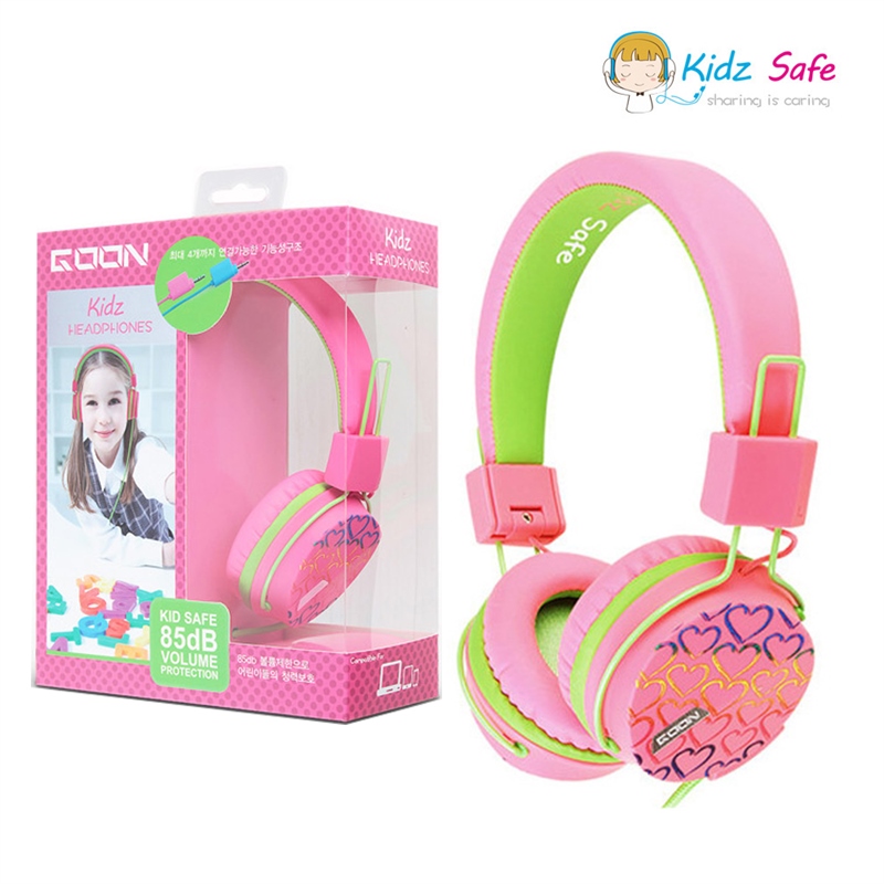 어린이 유아 청력보호 접이식 헤드폰 키즈 헤드셋