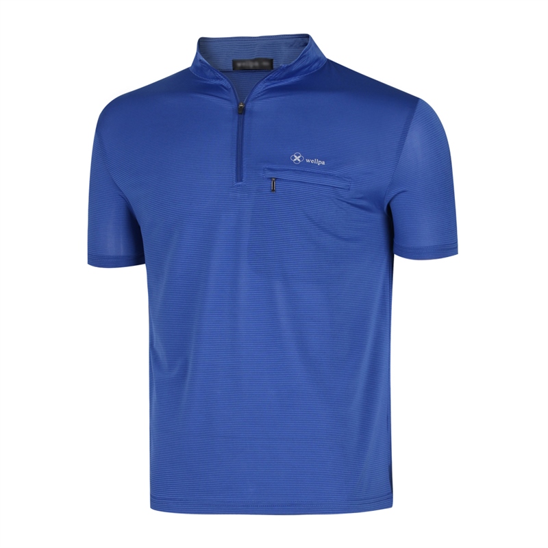 남성 여름 쿨링 기능성 반팔 스판 등산 티셔츠 MB-MOH-WE1-블루
