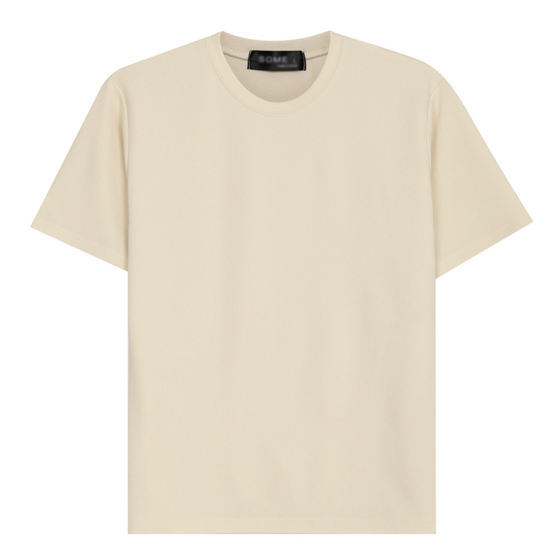 남성 국산 데일리 여름 반팔 라운드넥 리버플 티셔츠 SO-TSH-SO8-베이지