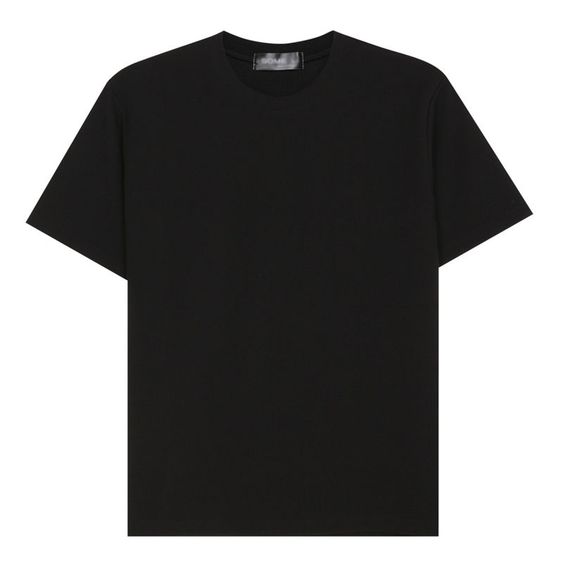 남성 국산 데일리 여름 반팔 라운드넥 리버플 티셔츠 SO-TSH-SO8-검정