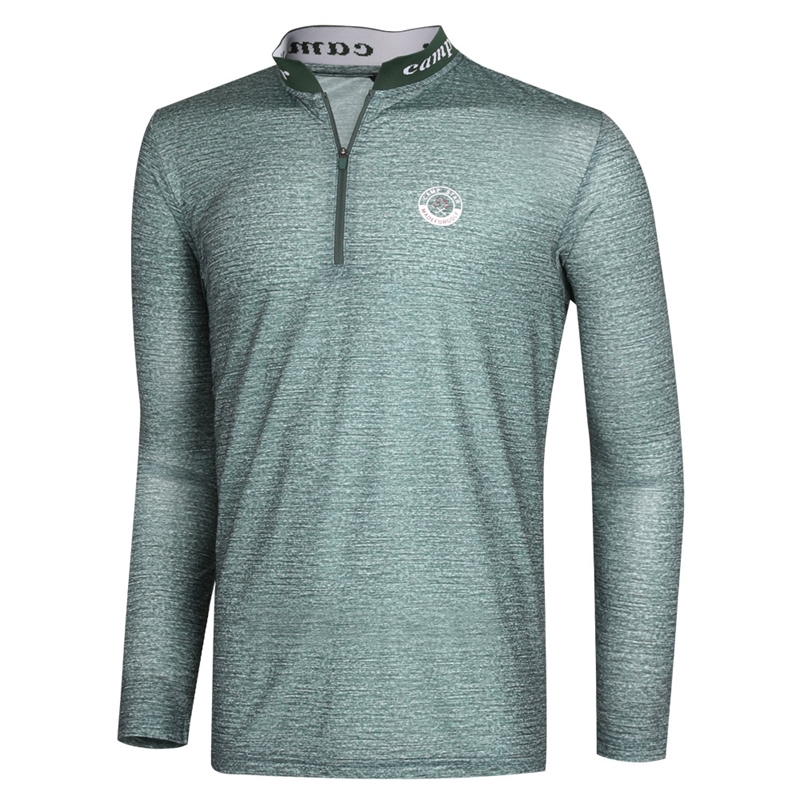 남성 골프웨어 스판 하이넥 티셔츠 DW-TSSG-CA1-그린