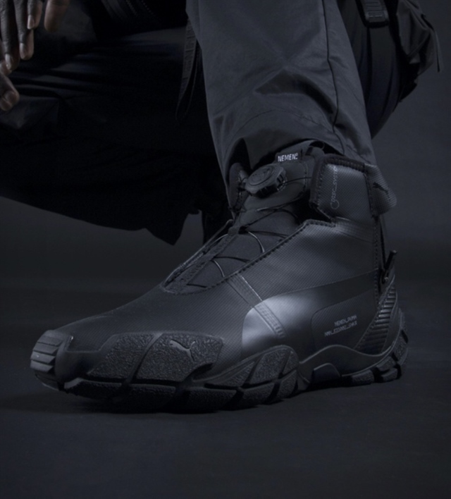 puma x nemen centaur mid leather trainers