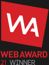 WEB AWARD 21 WINNER