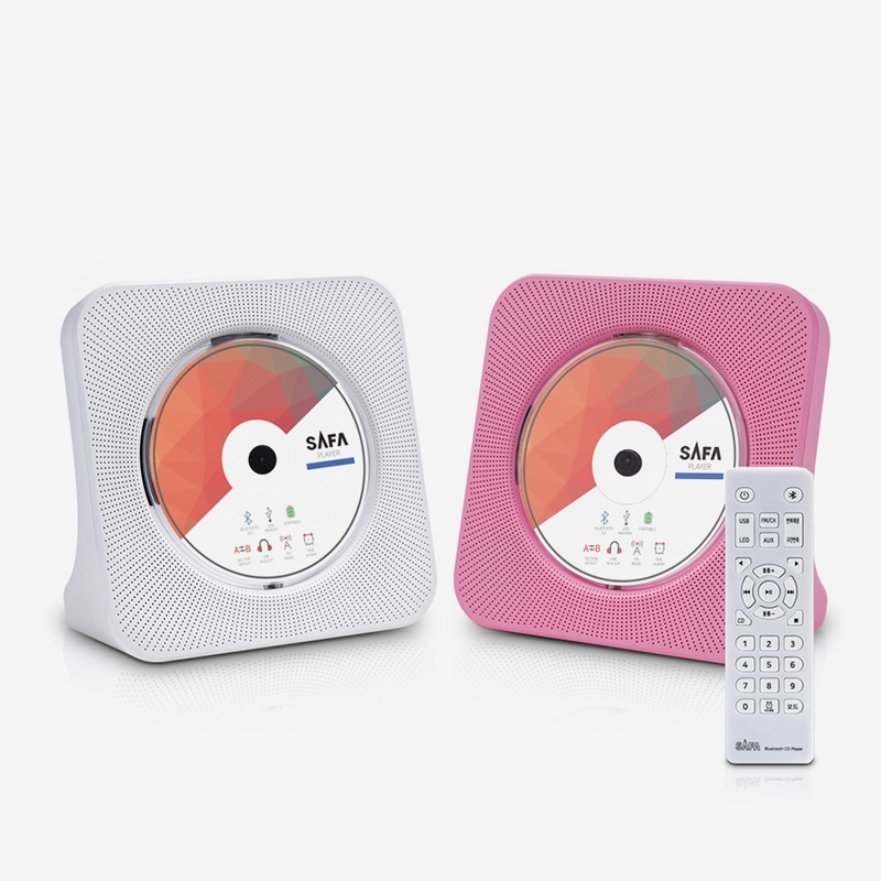 사파 무선 블루투스 포터블 CD플레이어 SCD100 즐거움의 시작,