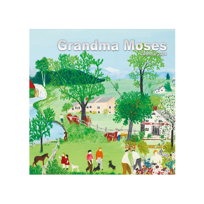 캘린더 2024 Wall Calendar 그랜마 모지스(Grandma Moses) 즐거움의 시작,