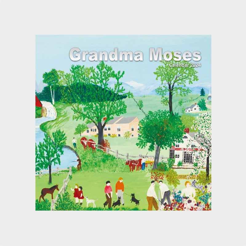 캘린더 2024 Wall Calendar 그랜마 모지스(Grandma Moses) 즐거움의 시작,