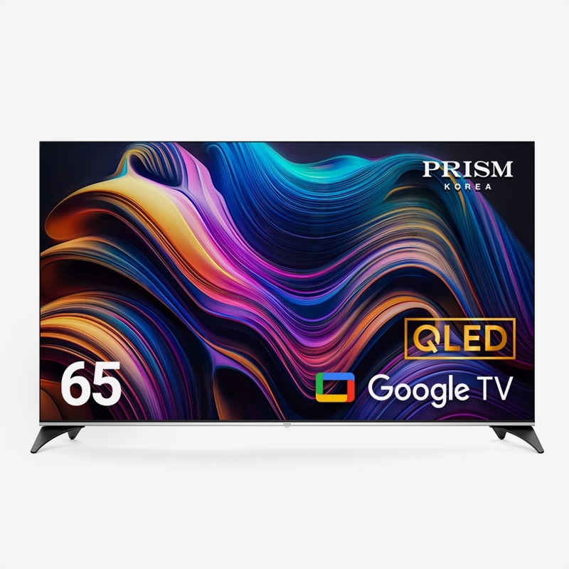 프리즘 65인치 QLED 스마트 UHD 안드로이드 구글OS TV CP65G3Q - 즐거움의 시작, FUNSHOP